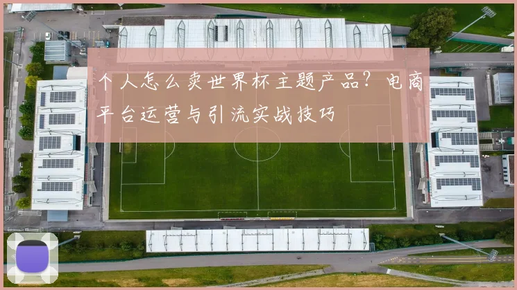 个人怎么卖世界杯主题产品？电商平台运营与引流实战技巧